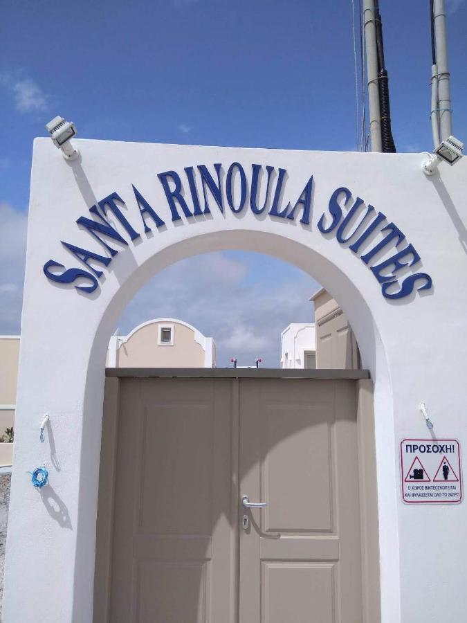 Santa Rinoula Suites Sea Sunset Views Adults Only Megalochori  Exteriér fotografie