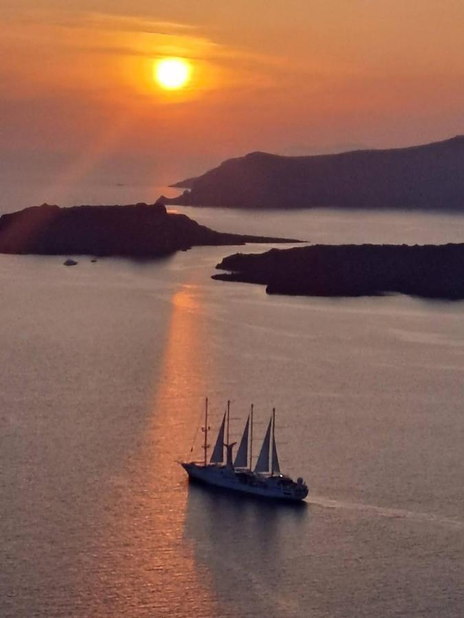 Santa Rinoula Suites Sea Sunset Views Adults Only Megalochori  Exteriér fotografie