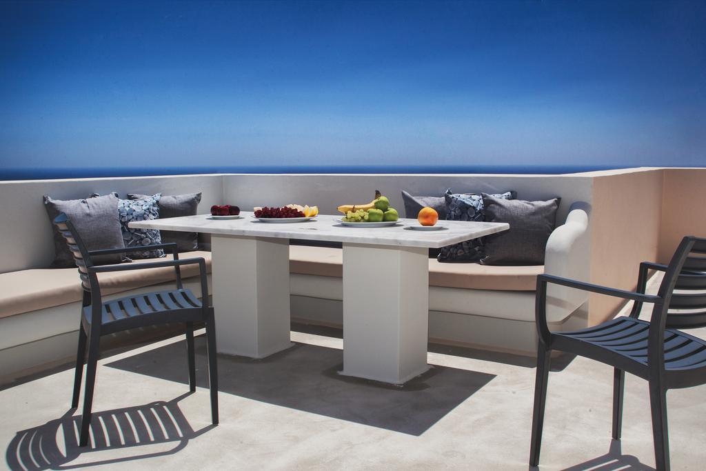 Santa Rinoula Suites Sea Sunset Views Adults Only Megalochori  Exteriér fotografie